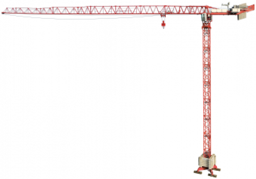 POTAIN MDT 489 M25 Cranes with 0-50 HP Range & Has Cranes Type